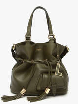Sac Seau M Premier Flirt Cuir Lancel Vert premier flirt A10110