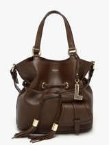 Medium Bucket Bag Premier Flirt Lancel Brown premier flirt A10110