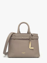 Sac Bandoulire Faubourg Cuir Lancel Gris faubourg A13527