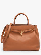Large Leather Blake Satchel Lauren ralph lauren Brown blake 31P03417