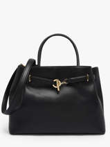 Large Leather Blake Satchel Lauren ralph lauren Black blake 31P03417