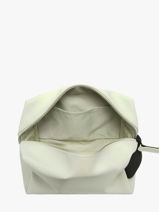 Boston Toiletry Bag Rains Green travel 15580-vue-porte