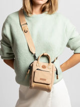 Sac Nano Bag 1 Compartiment Cabaia Beige adventurer NANOBAG-vue-porte