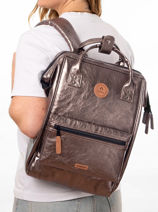 Sac  Dos Adventurer Medium Cabaia Marron adventurer BAGS-vue-porte