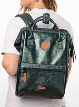 Sac � Dos Adventurer Medium Cabaia Vert adventurer BAGS-vue-porte