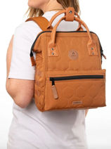 Adventurer Small - Minibackpack Cabaia Yellow adventurer S-vue-porte