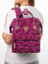 Adventurer Small - Minisac � Dos  Cabaia Violet adventurer S-vue-porte