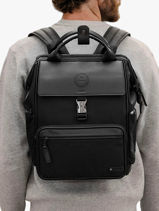 Business Backpack Adventurer Bold Cabaia Black bold M-vue-porte