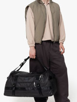 Travel Bag Backpack Tarp Eastpak Black tarp A5BKZTAR-vue-porte