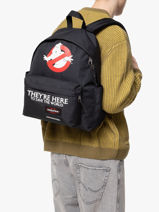 1 Compartment Backpack With 14" Laptop Sleeve Eastpak Black eastpak x ghostbusters A5BG4GHO-vue-porte