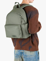 Backpack Eastpak Green mono series A5BG4MON-vue-porte