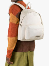 Sac � Dos 1 Compartiment + Pc 14" Eastpak Beige mono series A5BG4MON-vue-porte