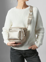 Sac Banane Miniprix Or sangle Z83047-vue-porte