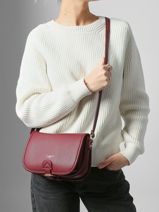 Shoulder Bag Grained Miniprix Red grained F7532-vue-porte