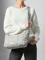 Shoulder Bag Into The Wild Cotton Rivedroite Gray into the wild MCHARINT-vue-porte