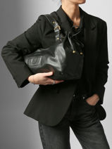 Shoulder Bag Chiara Leather Gerard darel Black chiara DCS84420-vue-porte