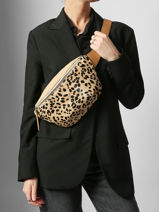 Belt Bag Paul marius Beige leopard BANANLEO-vue-porte