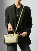 Longchamp Le pliage xtra Sacs port� main Vert-vue-porte