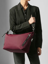 Longchamp Le pliage energy Messenger bag Red-vue-porte