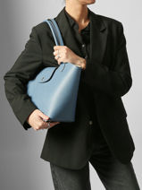 Longchamp Epure Besaces Bleu-vue-porte