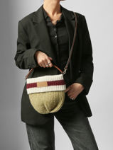 Longchamp Le pliage cocooning Sacs port� travers Vert-vue-porte