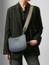 Longchamp Epure timeless Sacs port� travers Beige-vue-porte