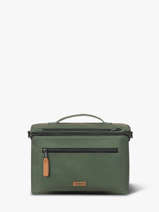 Medium Vanity Bag Cabaia Green travel VANITY