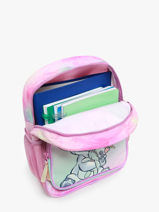 Mini Backpack Lilo & stitch Pink wild energy 79500325-vue-porte