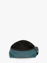 Trousse Xs Etincelle Iris�e Cuir Etrier Bleu etincelle irisee EETI651-vue-porte