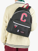 1 Compartment Backpack Eastpak X Nba With 14" Laptop Sleeve Eastpak Black eastpak x nba A5BG4NBA-vue-porte