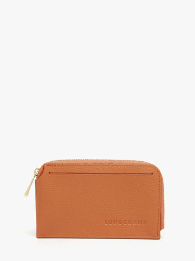 Longchamp Le foulonn� Bill case / card case Brown