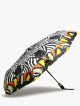 Automatic Umbrella Zebra Lancel Multicolor parapluie L237-vue-porte