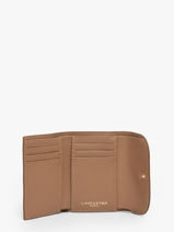 Coin Purse Sierra Leather Lancaster Beige sierra pm 14-vue-porte