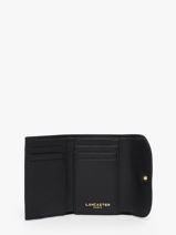 Coin Purse Sierra Leather Lancaster Black sierra pm 14-vue-porte