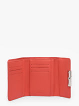 Portefeuille Lancaster Rose paris ily 50-vue-porte