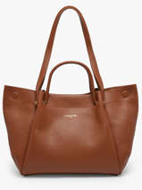 Shoulder Bag Foulonne Double Louisa Lancaster Brown foulonne double louisa 90