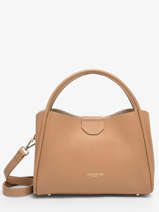 Handbag Ida Double Leather Lancaster Beige ida double 84