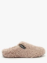 Slippers York Curly Verbenas Beige women 86050660-vue-porte