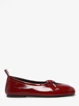 Ballerines Rosalind En Cuir Alohas Rouge women 10077602