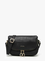 Small Leather Tradition Crossbody Bag Etrier Black tradition ETRA059S