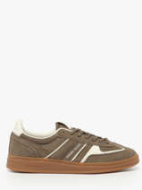 Sneakers In Leather Tommy hilfiger Brown women 2838RBM