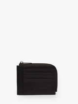 Card Holder Leather Lancaster Brown soft vintage homme 42