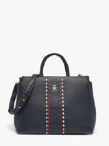Satchel Timeless Tommy hilfiger Blue timeless AW18155