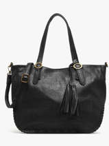 Shoulder Bag Wt Tresse Miniprix Black wt tresse 27611