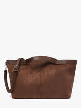 Sac Port� Main Wt Velvet Miniprix Marron wt velvet KJ62084