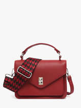 Sac Bandouli�re Wt Grained Miniprix Rouge wt grained F6978