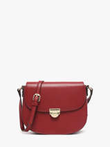 Shoulder Bag Wt Safiano Miniprix Red wt safiano F6918