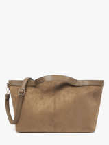Satchel Wt Velvet Miniprix Beige wt velvet KJ62084
