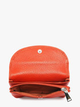 Leather Ange Coin Purse Arthur & aston Orange ange 992-vue-porte