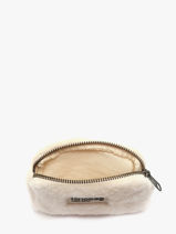 Coin Purse Hindbag Beige teddy TE-vue-porte